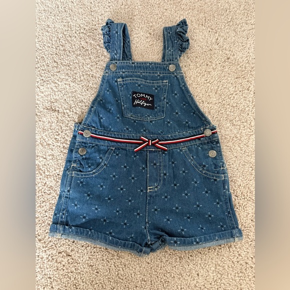 Tommy Hilfiger Other - Tommy Hilfiger Denim Utility Overall Shortalls  3T girl